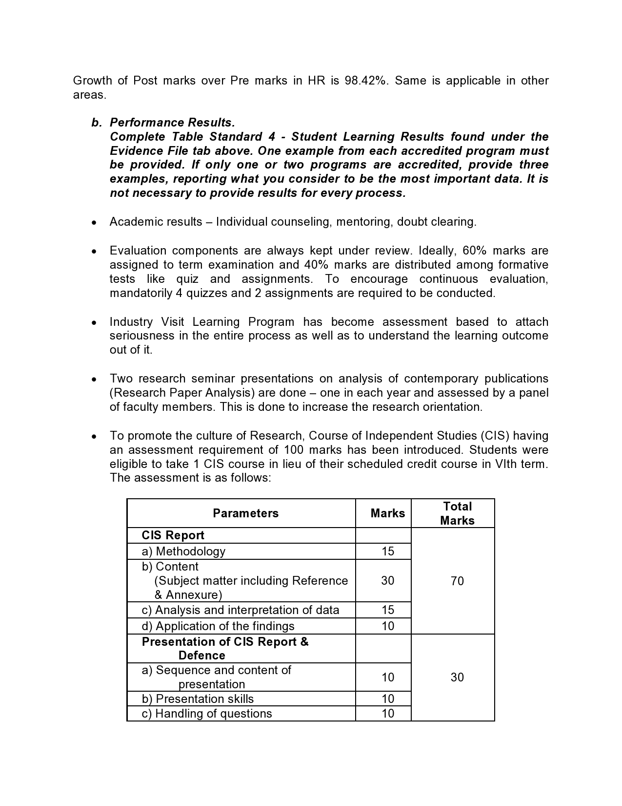 ACBSP Compliance | ASBM University Odisha