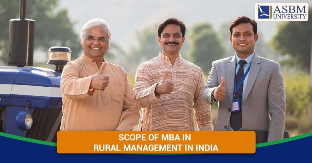 Scope of MBA in Rural Management