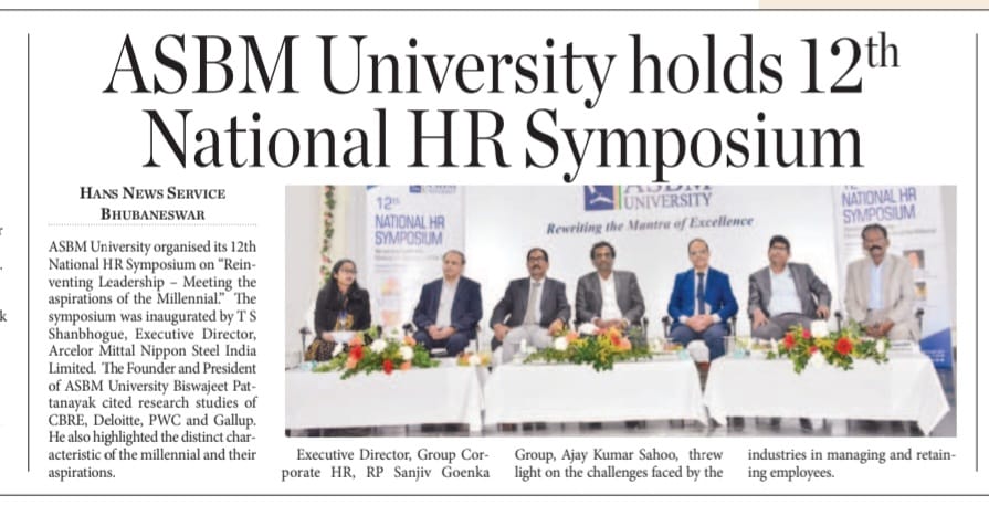 ASBM University holds 12th National HR Symposium (News)