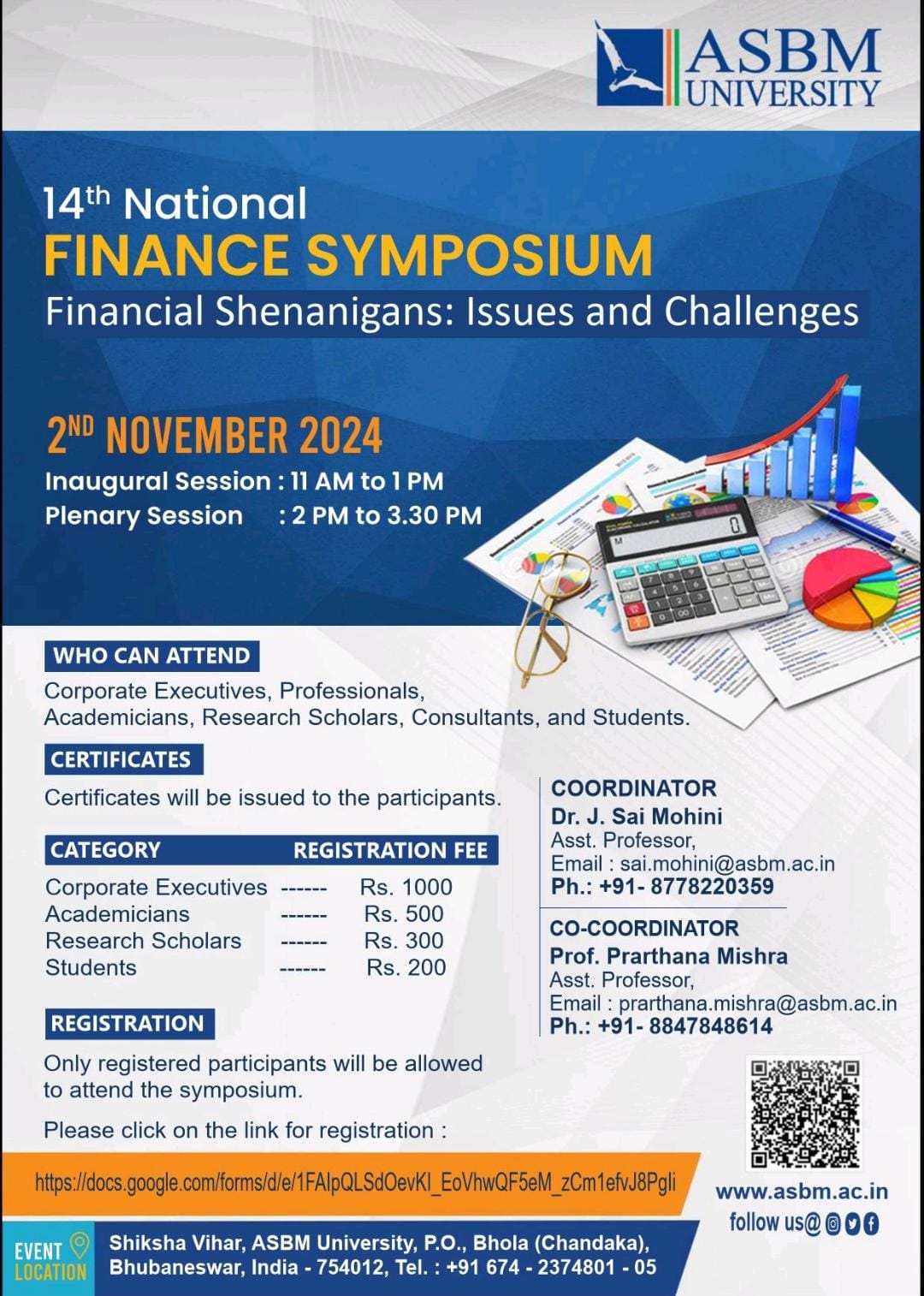 14th National Finance Symposium 2024