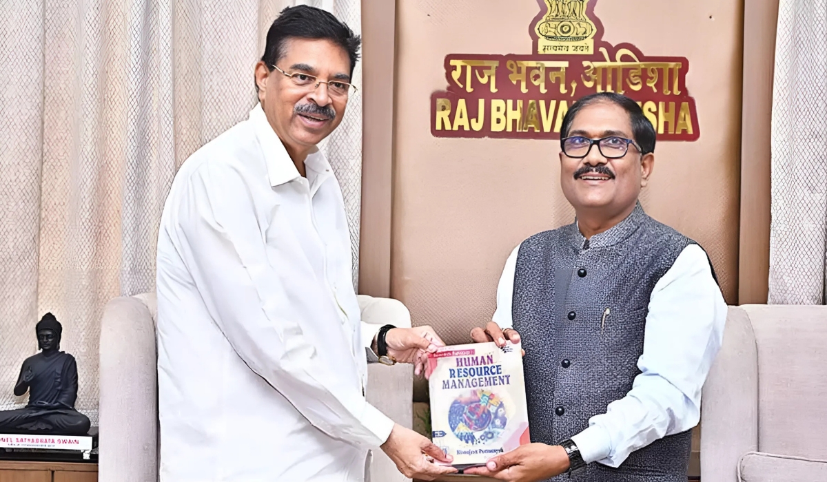 7th Edition of Prof. Biswajeet Pattanayak’s HRM Book Released by Hon'ble Governor of Odisha