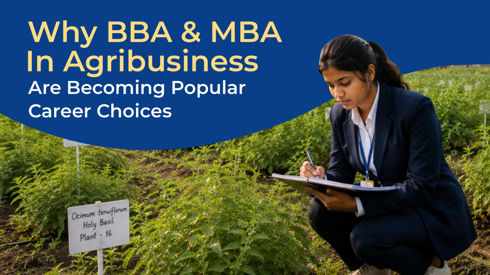 Why BBA & MBA in Agribusiness Are Becoming Popular Career Choices